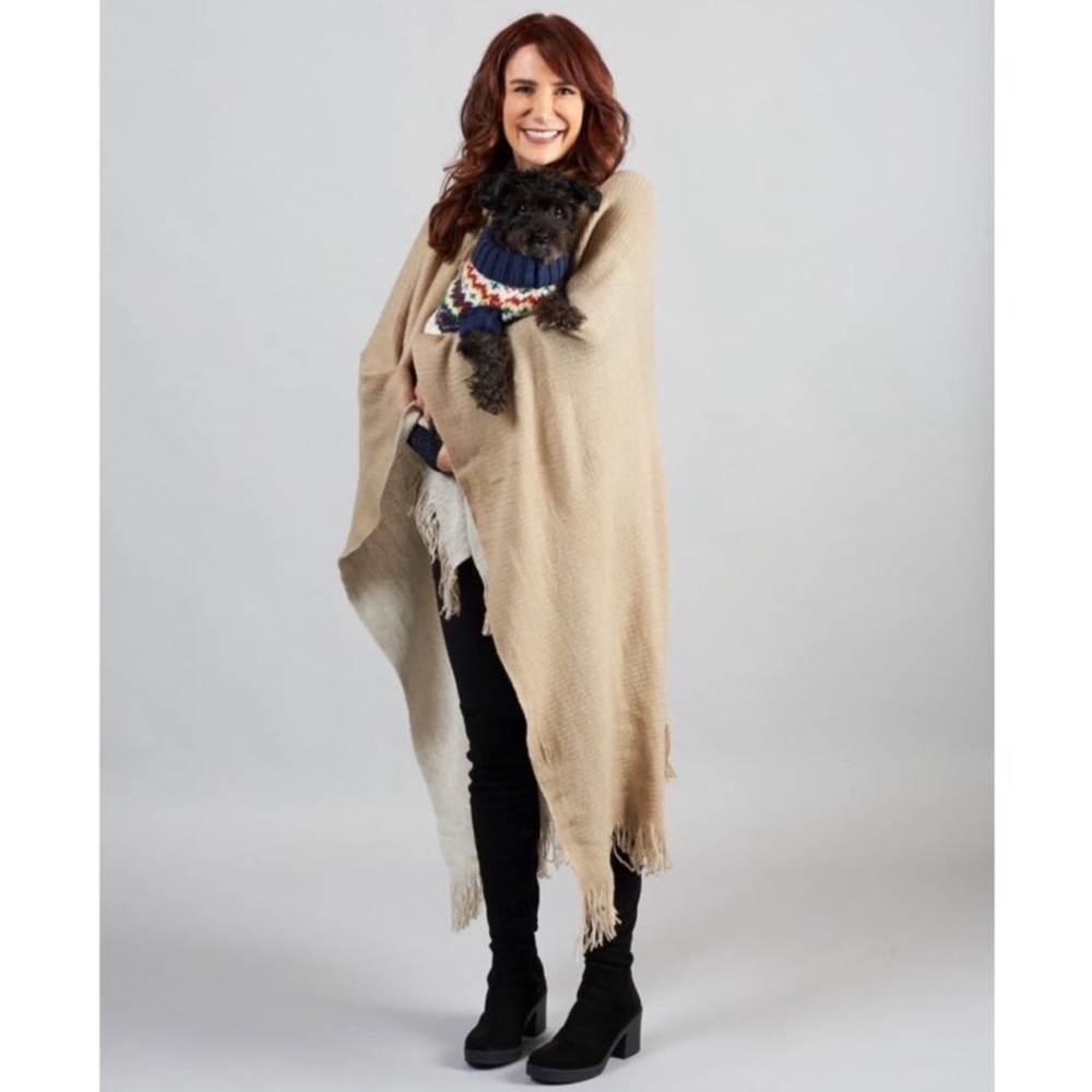 🎉HP!🎉 *NWT* Mark & Graham Colorblock Throw - Picture 5 of 7